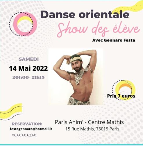 Danse orientale - Centres Paris Anim' 19ème